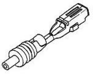 345806-1, Automotive Connectors ECONO CONTACT REC 345806-1, Automotive Connectors ECONO CONTACT REC