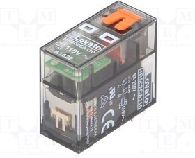 HR502CA110, Реле: электромагнитное, DPDT, Uобмотки: 110ВAC, 8A/250ВAC, 8А, 40г