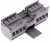 1SNA115338R2500, Distribution Block, 2 Way, 10-70 inputmm², 200A, 800 V, Grey