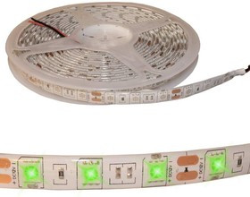 5050 300LED IP65 12V GREEN, Светодиодная лента , 5050, 300 LED, IP65, 12 В, цвет зелёный, катушка 5 м (цены указаны за 1 м)