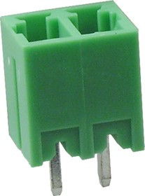 KLS2-EDV-3.50-02P-4 (15EDGVC-3.5-02P), Клеммник разъемный 2 контакта, шаг 3.5 мм