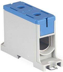 2016061630, Conn Terminal Block 2 POS 1mm Screw ST DIN Rail 285A/Contact