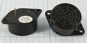 Излучатель звука со встроенным генератором 15~28В, 28x14мм и фланцевое крепление,непрерывный звук 2.