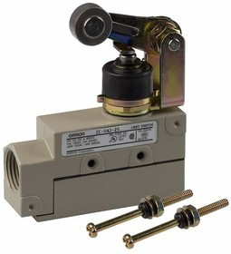 ZENA22S, Switch Limit N.O./N.C. SPDT Top Roller Arm Lever Conduit 15A 480VAC 250VDC 1/4HP 6.28N Linear Screw Mount