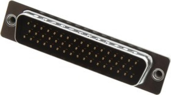 L717SDDH50POL2RM5C309, D SUB CONN, PLUG, DD, 50POS, SOLDER