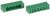 2EDGVM-5.08- 05P-14-100A(H), 300V 15A 5 StraIght pIn -40°C~+105°C 1 5.08mm Green Board Edge/Receptacle-Close Screw fIxed PlugIn,P=5.08mm Plu