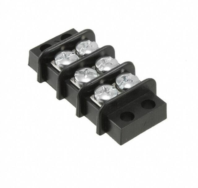 38770-0103, Клеммная колодка с перегородкой в панель, 2 ряда, 3 вывод(-ов), 22 AWG, 14 AWG, 9.53 мм, 15 А