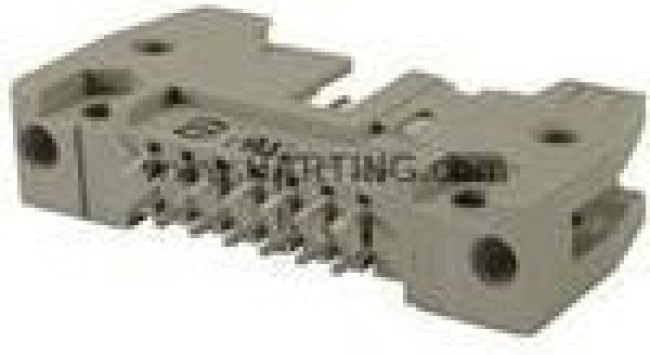 09185347904, Conn Ejector Header HDR 34 POS 2.54mm Solder ST Top Entry Thru-Hole Carton 09185347904, Conn Ejector Header HDR 34 POS 2.54mm Solder ST Top Entry Thru-Hole Carton