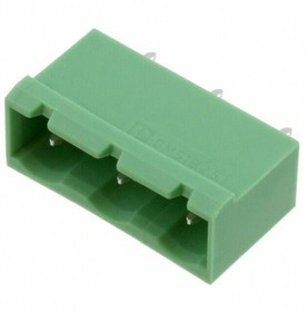 1766673, Pluggable Terminal Blocks 3 Pos 7.5mm pitch Through Hole Header
