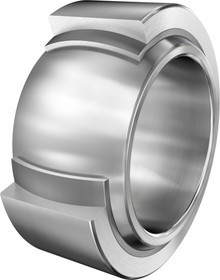 GE10-UK 10mm Bore Plain Bearing, 21600N Radial Load Rating, 19mm O.D