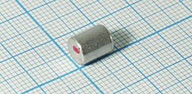 Магнит 6,35x 8,0, цилиндр, Ni, N35