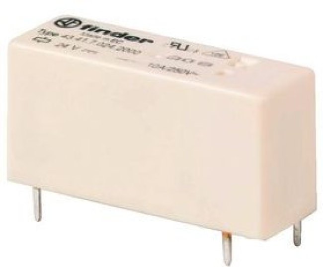 43.41.7.024.0300, PCB Power Relay 43 1NO 10A DC 24V 2.2kOhm