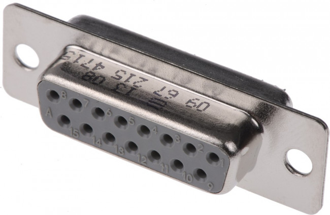 09672154715, Разъем D Sub, Standard, Гнездо, 15 контакт(-ов), DA, Solder Cup