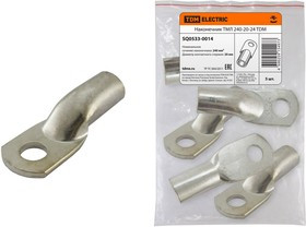 Наконечник медный луженый ТМЛ 240-20-24 ГОСТ 7386-80 TDM Наконечник медный луженый ТМЛ 240-20-24 ГОСТ 7386-80 TDM