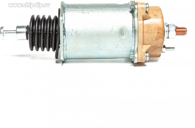 СТ142Б23708800IM, Втягивающее реле стартера (СТ142Б2, СТ142Т) (карболитовая крышка), КамАЗ, УРАЛ, ЗИЛ