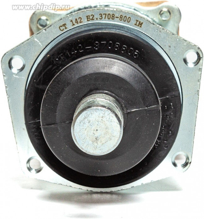 СТ142Б23708800IM, Втягивающее реле стартера (СТ142Б2, СТ142Т) (карболитовая крышка), КамАЗ, УРАЛ, ЗИЛ