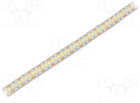 HH-S240F012-2835-12 CW WHITE PCB IP20, Лента LED, белый холодный, LED/м 240, SMD, 12В, 2835, W 12мм, L 1м