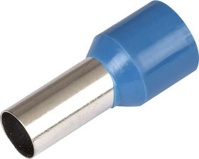 084-04-336, Наконечник-гильза Е16-12 16мм² с изолированным фланцем (уп./20 шт) HLT