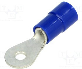 BM00201, Наконечник: кольцевой, M2,5, d: 2,6мм, 1,5-2,5мм2, обжим, на провод