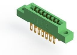 307-014-500-202, Standard Card Edge Connectors LO P GREEN CARD EDGE .156X.200