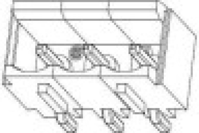 2305908-3, TERMINAL BLOCK, HEADER, 3POS, SMD