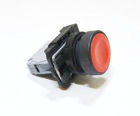 КМЕ4101м (кр.), Выключатель кнопочный красный без фиксации ON-(OFF) 10A/660VAC