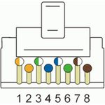 Коннектор RJ45 STP 8P8C, универсальный, для толстого кабеля, cat.6, 100 шт.