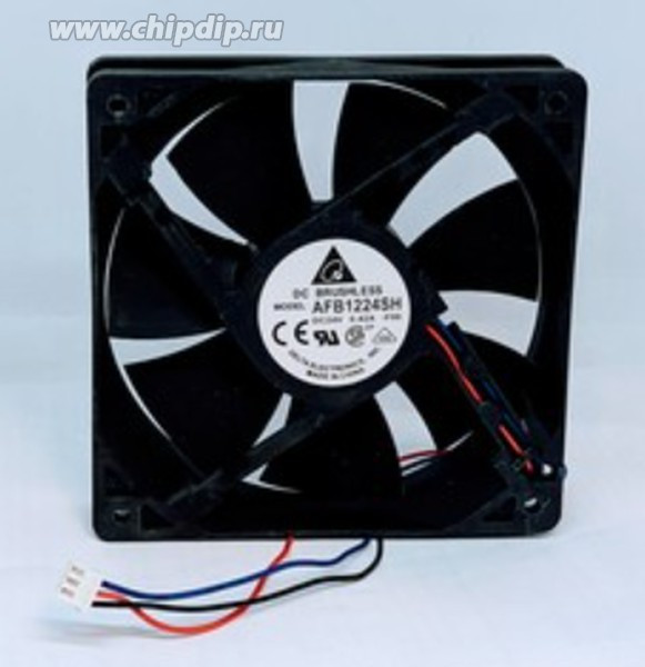 AFB1224SH, AXIAL FAN, 120MM, 24V, 113.11CFM/46.5DBA