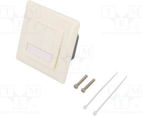 LOG-NP0023, Гнездо; RJ45; Кат: 6; экранированный,двойное; Конф: 8p8c