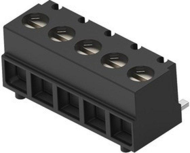 2383941-5, Клеммная колодка типа провод к плате, 3.81 мм, 5 вывод(-ов), 28 AWG, 18 AWG, 0.82 мм², Винт