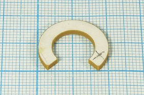 Пьезоэлемент ультразвуковой, размер 20xd12x2, форма сегмент, частота 67кГц, марка материала ЦТС-19