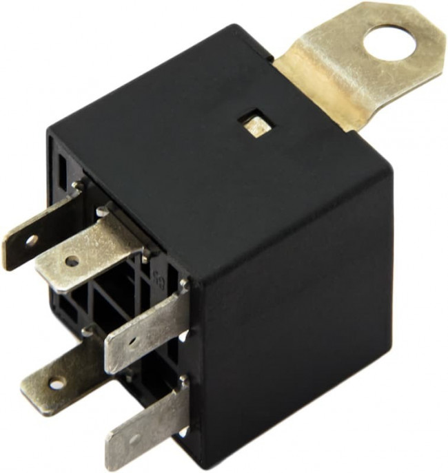 353787, Реле стартера 35.3787 5-конт. с кронштейном 12В, 50/15А (аналог 738.3747, РС 507Б) ЭМИ