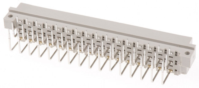 09051486921, DIN 41612 Connectors 48P 6A MALE R/A SLDR