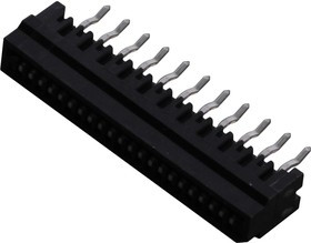 HLW22S-2C7LF, CONNECTOR, FFC/FPC, 22POS, 1ROW, 1MM
