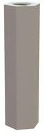 14HTSP010, Standoffs &amp; Spacers Hex Threaded Standoff, #6-32 Thread, 1.000 Spacer, Natural, Nylon, .250 Across Flats