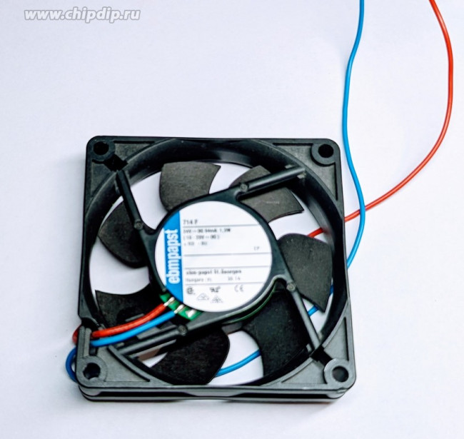 Вентилятор Ebmpapst 714F 24V 1.5W 70x15 2pin