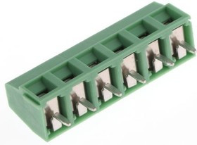 1729160, Клеммная колодка типа провод к плате, 5.08 мм, 6 вывод(-ов), 26 AWG, 16 AWG, 1.5 мм², Винт