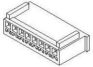 51191-1500, Headers &amp; Wire Housings 2.5 W/B HSG 2.5 W/B HSG