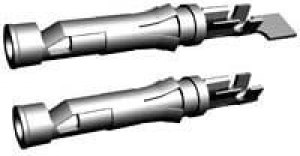 66109-3, Contact SKT 16 Size Crimp ST Cable Mount 24-26AWG Loose 66109-3, Contact SKT 16 Size Crimp ST Cable Mount 24-26AWG Loose