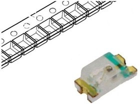 LL-S192UGC-1B, LED; SMD; 0603; yellow green; 20?40mcd; 1.6x0.8x0.6mm; 130°; 20mA