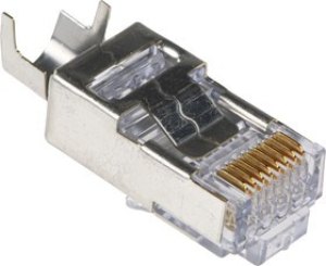 44915-0021, Модульный разъем, RJ45 Plug, 1 x 1 (Port), 8P8C, Cat6, Монтаж на Кабель