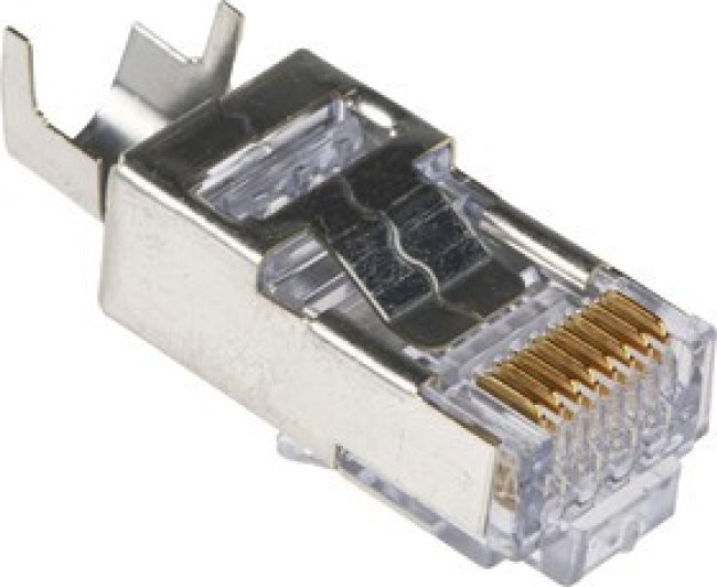 44915-0021, Модульный разъем, RJ45 Plug, 1 x 1 (Port), 8P8C, Cat6, Монтаж на Кабель 44915-0021, Модульный разъем, RJ45 Plug, 1 x 1 (Port), 8P8C, Cat6, Монтаж на Кабель