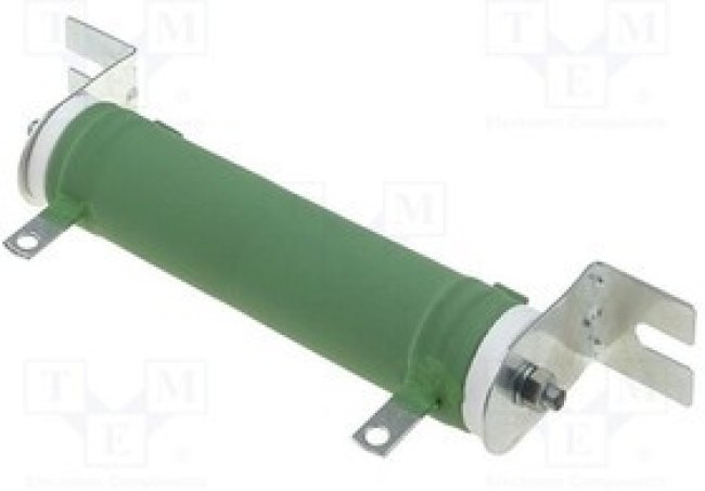QL100-4R7, Резистор: проволочный, 4,7Ом, 100Вт, ±5%, d31x140мм, 400ppm/°C