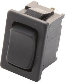 1808.6302-00, Клавишный переключатель, (Вкл.)-Выкл.-(Вкл.), SPDT, Без Подсветки, Панель, Черный, 1800 1808.6302-00, Клавишный переключатель, (Вкл.)-Выкл.-(Вкл.), SPDT, Без Подсветки, Панель, Черный, 1800