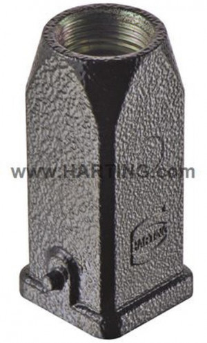 09370031440, Корпус: для разъемов HDC, Han M, размер 24В, на провод, прямой