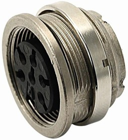 T 3263 000, Circular DIN Connectors 3P DIN PANEL FEMALE