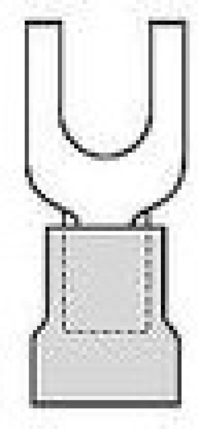 19121-0030, Terminals FLANGED SPADE 10 14-16 AWG 19121-0030, Terminals FLANGED SPADE 10 14-16 AWG