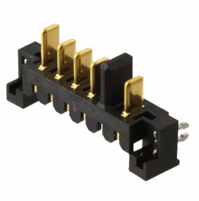 9-1612503-1, Power to the Board PLUG ASSY,PB-FREE 2.5MM PITCH BATT C