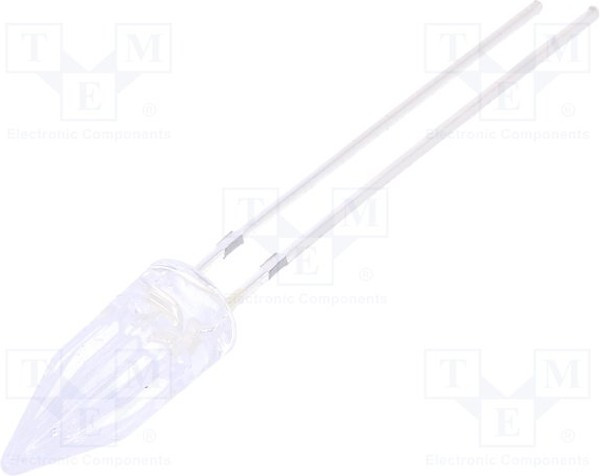 OS5RPM58A1B, LED; 5mm; red; 1120mcd; 100°; 1.8?2.6V; Lens: transparent; 20mA OS5RPM58A1B, LED; 5mm; red; 1120mcd; 100°; 1.8?2.6V; Lens: transparent; 20mA