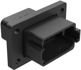 AT04-12PB-CL03, 12 POSITION RECEPTACLE FLANGE MOUNT CONNECTOR, PIN, BLACK, KEYED B, REDUCED DIAMETER SEAL 98AC8305 AT04-12PB-CL03, 12 POSITION RECEPTACLE FLANGE MOUNT CONNECTOR, PIN, BLACK, KEYED B, REDUCED DIAMETER SEAL 98AC8305